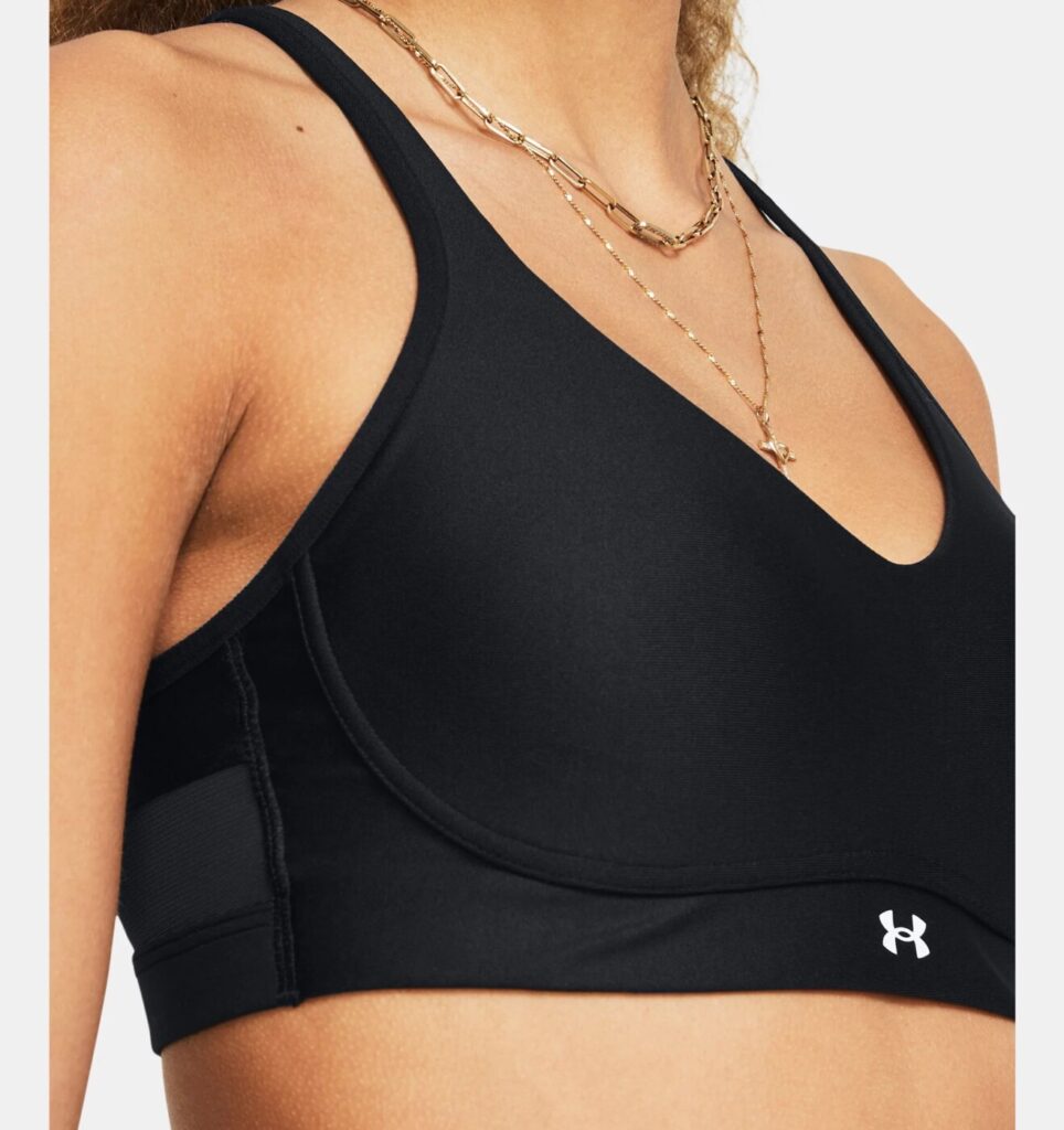 Top Under Armour Infinity Low Preto e Branco - ATPSHOP