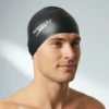 Touca de Natação Speedo Lisa Preta - ATPSHOP