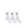 Tripack Meias Fila Cano Alto Fbox Unissex - Branco - ATPSHOP