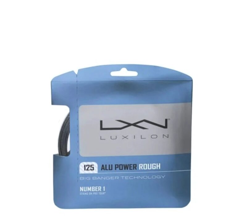 Corda Luxilon Alu Power Rough Cinza 125 - Set Individual - ATPSHOP