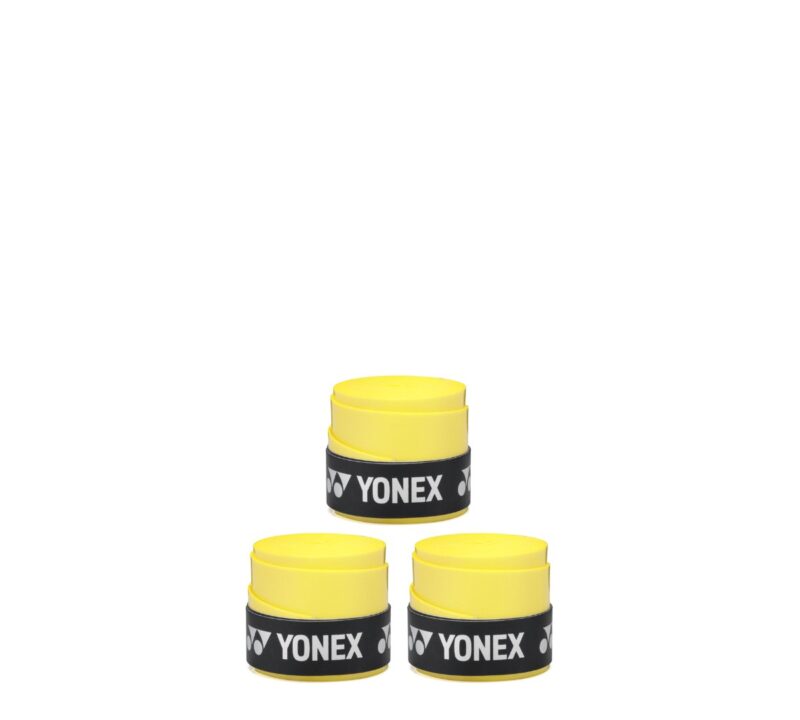 Overgrip Yonex Super Grap Amarelo - Pack com 3 Unidades - ATPSHOP