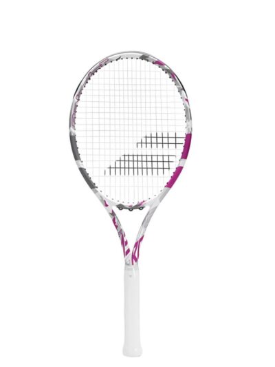 Raquete de Tênis Babolat Evo Aero 275g Branca e Rosa - ATPSHOP