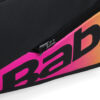 Raqueteira Babolat Pure Aero Rafa X12 Preta, Amarela e Rosa - ATPSHOP