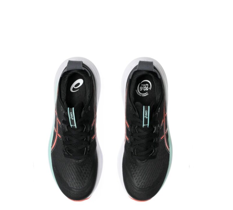Tênis ASICS GEL-Nimbus 27 - Preto e Rosa - ATPSHOP