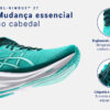 Tênis ASICS GEL-Nimbus 27 - Preto e Rosa - ATPSHOP