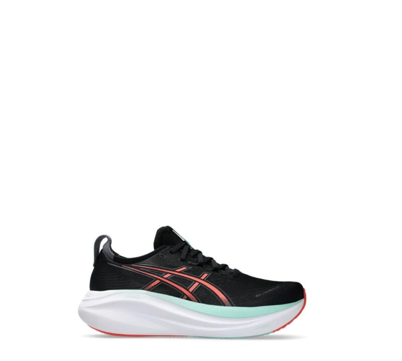 Tênis ASICS GEL-Nimbus 27 - Preto e Rosa - ATPSHOP