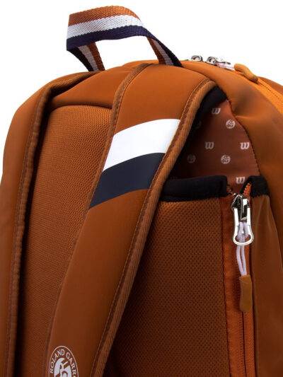 Mochila Wilson Tour Roland Garros Marrom 2025 - ATPSHOP
