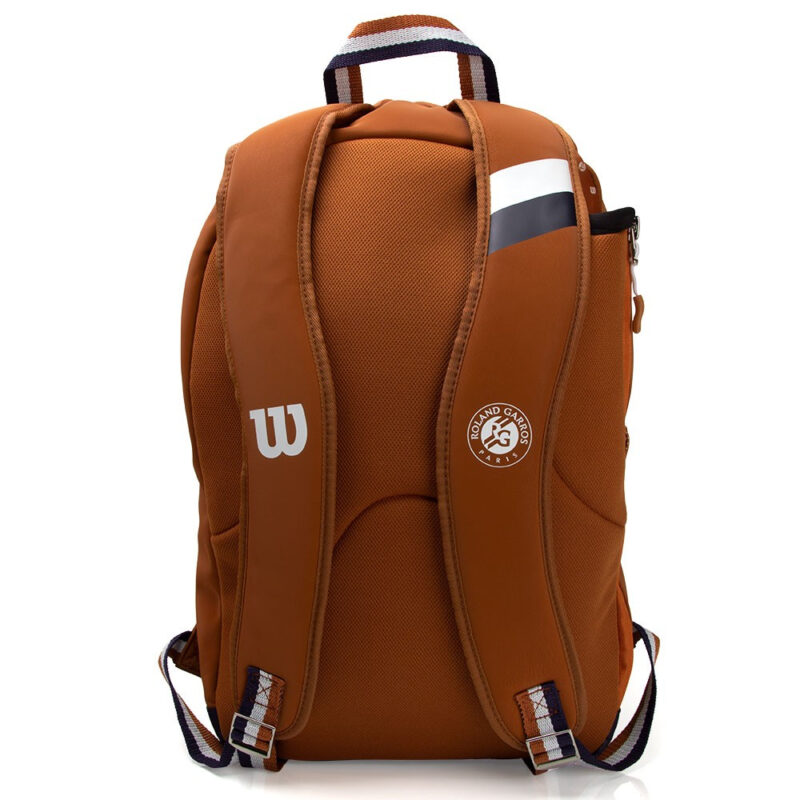 Mochila Wilson Tour Roland Garros Marrom 2025 - ATPSHOP
