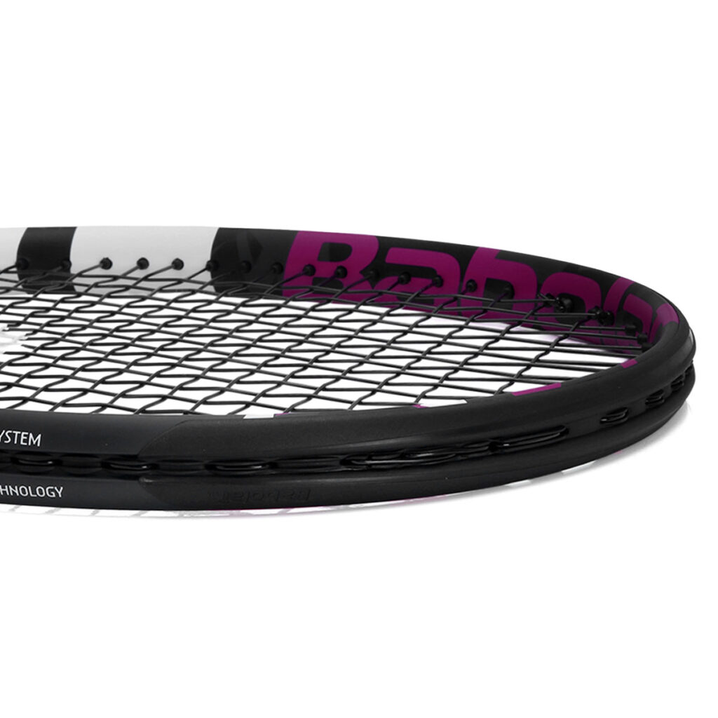 Raquete De Tênis Babolat Boost Aero Rosa Pink e Cinza Chumbo - ATPSHOP