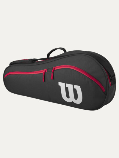 Raqueteira de Tênis Wilson Advantage 2025 6 Pack Preto - ATPSHOP