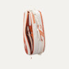 Raqueteira de Tênis Wilson Team Roland Garros 2025 6 Pack Marrom e Creme - ATPSHOP