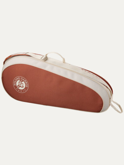 Raqueteira Wilson Team 3PK Roland Garros 2025 Marrom e Creme - ATPSHOP