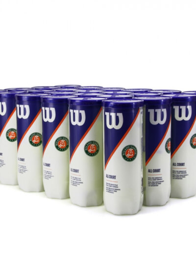 Bola de Tênis Wilson Roland Garros All Court - Caixa com 24 Tubos - ATPSHOP