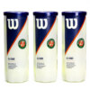 Bola de Tênis Wilson Roland Garros All Court - Pack com 3 Tubos - ATPSHOP