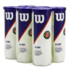 Bola de Tênis Wilson Roland Garros All Court - Pack com 6 Tubos - ATPSHOP