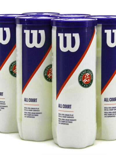 Bola de Tênis Wilson Roland Garros All Court - Pack com 6 Tubos - ATPSHOP