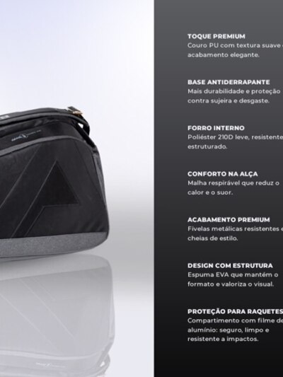 Raqueteira de Beach Tennis Ama Sport Classic Bee (cópia) - ATPSHOP