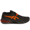 Tênis Asics Gel Resolution X All Court Preto e Laranja - ATPSHOP