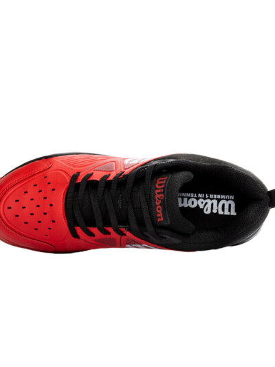 Tênis Wilson Slice 3.0 Clay Court Vermelho e Preto - ATPSHOP