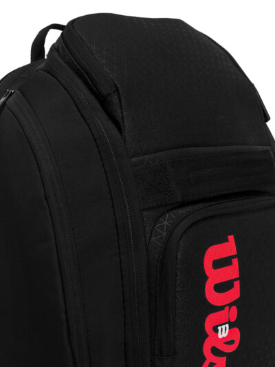 Mochila Wilson Clash V3 Super Tour Preto e Vermelho 27,6 Litros - ATPSHOP