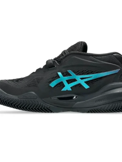 Tênis ASICS Gel-Resolution X Night Energy - Feminino - Preto e Azul - ATPSHOP