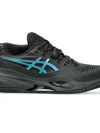 Tênis ASICS Gel-Resolution X Night Energy - Feminino - Preto e Azul - ATPSHOP