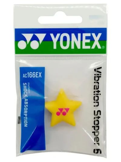 Antivibrador Yonex Estrela Amarelo e Rosa - ATPSHOP