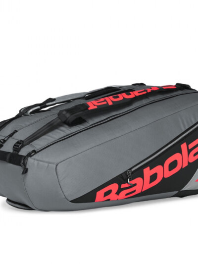 Raqueteira Babolat Pure Strike RH9 Cinza Laranja e Preto - ATPSHOP