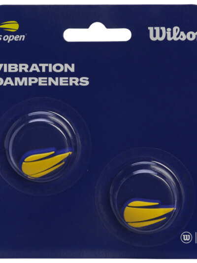 Antivibrador Wilson US Open Flame com 02 Unidades Amarelo e Azul - ATPSHOP