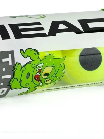 Bola De Tênis Infantil Head T.i.p Estágio 1 Tubo Com 3 Bolas - ATPSHOP