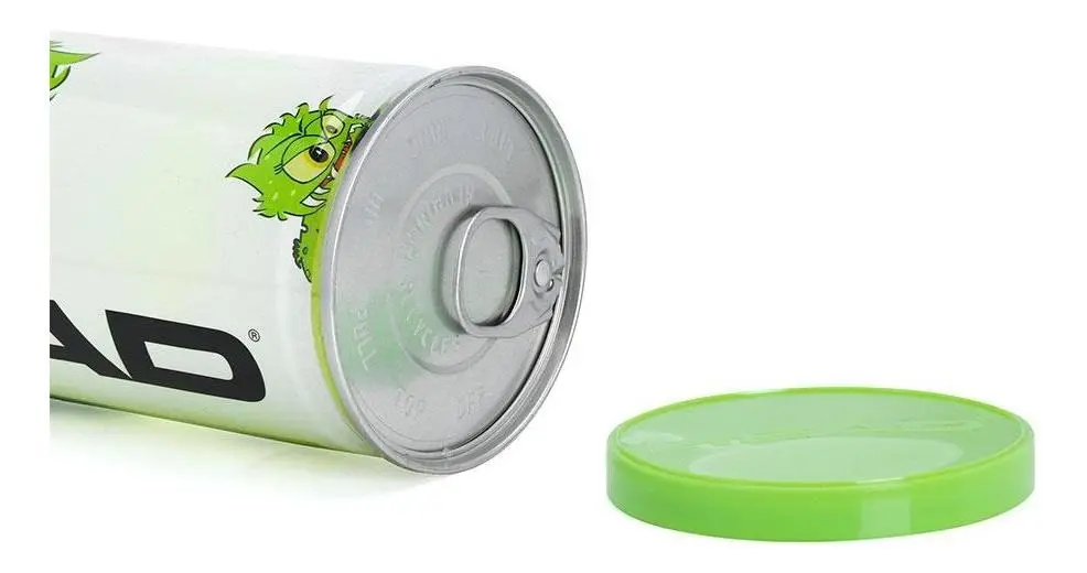Bola De Tênis Infantil Head T.i.p Estágio 1 Tubo Com 3 Bolas - ATPSHOP