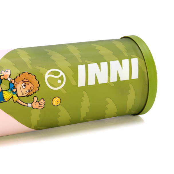 Bola de Tênis Inni Guguinha Stage 1 Verde - Tubo com 03 Bolas - ATPSHOP