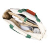 Bolsa Wilson Roland Garros Tote 2026 Off White e Marrom - ATPSHOP