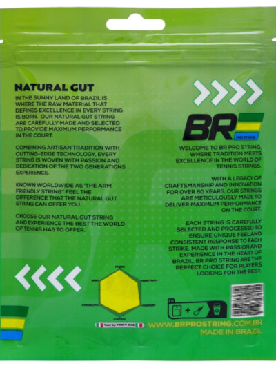 Corda BR Pro String Natural Gut 15L 1.35mm Set Individual - ATPSHOP