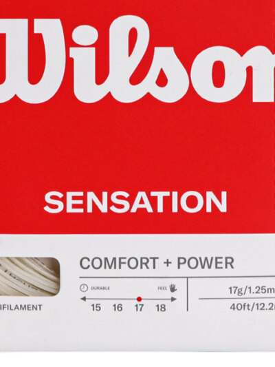 Corda Wilson Sensation 17L 1.25mm Branca - Set Individual - ATPSHOP
