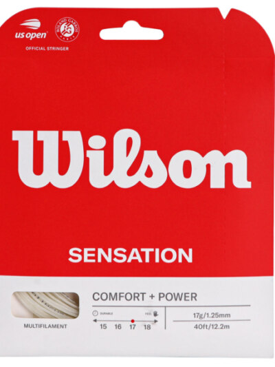Corda Wilson Sensation 17L 1.25mm Branca - Set Individual - ATPSHOP