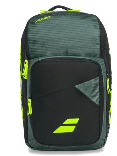 Mochila Babolat Pure Aero 2026 Gen9 Preto e Limão - ATPSHOP