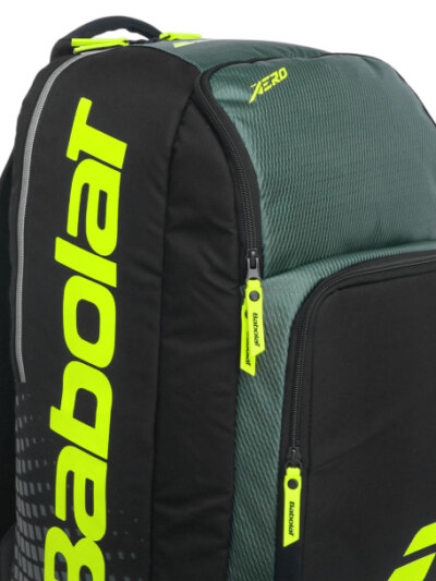 Mochila Babolat Pure Aero 2026 Gen9 Preto e Limão - ATPSHOP