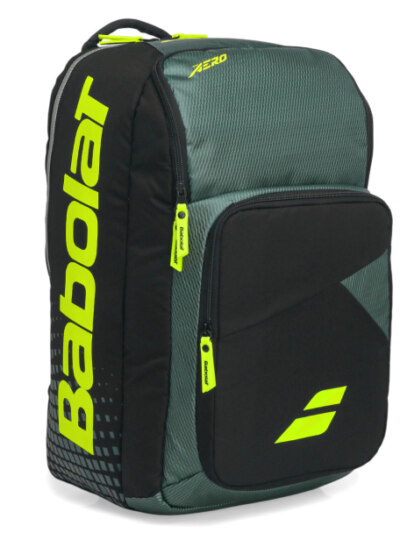 Mochila Babolat Pure Aero 2026 Gen9 Preto e Limão - ATPSHOP