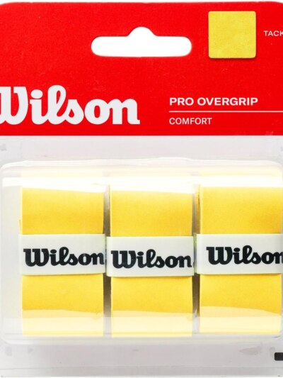 Overgrip Wilson Pro Comfort Com 3 Unidades Amarelo - ATPSHOP