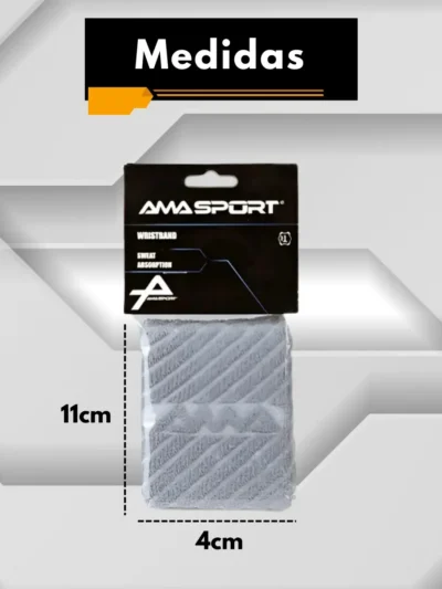 Par Munhequeira Atoalhada Beach Tênis Ama Sports - ATPSHOP
