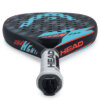Raquete de Padel Head Flash Pro Preta Laranja e Azul - ATPSHOP