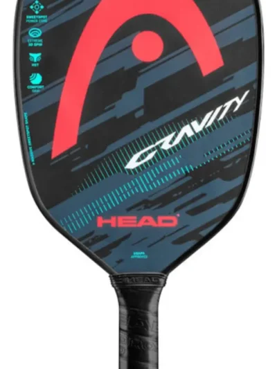 Raquete Pickleball Head Gravity Preto e Vermelho - ATPSHOP
