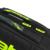Raqueteira Babolat Carlitos Junior Preto e Limão - ATPSHOP