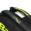 Raqueteira Babolat Carlitos Junior Preto e Limão - ATPSHOP