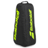 Raqueteira Babolat Carlitos Junior Preto e Limão - ATPSHOP