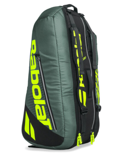 Raqueteira Babolat Pure Aero Rh6 2026 Gen9 Preto e Limão - ATPSHOP