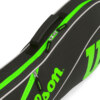 Raqueteira Wilson Advantage 3PK Triple Preto e Verde - ATPSHOP