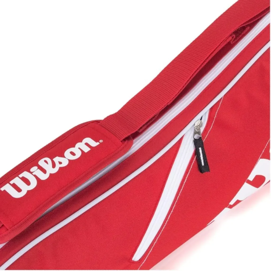 Raqueteira Wilson Advantage Team Simples X3 Vermelha - ATPSHOP
