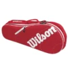 Raqueteira Wilson Advantage Team Simples X3 Vermelha - ATPSHOP